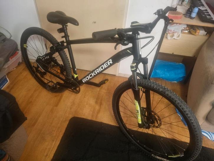 27,5 inch Btwin Rockrider st 530 sport trail mountainbike., Fietsen en Brommers, Fietsen | Mountainbikes en ATB, Zo goed als nieuw