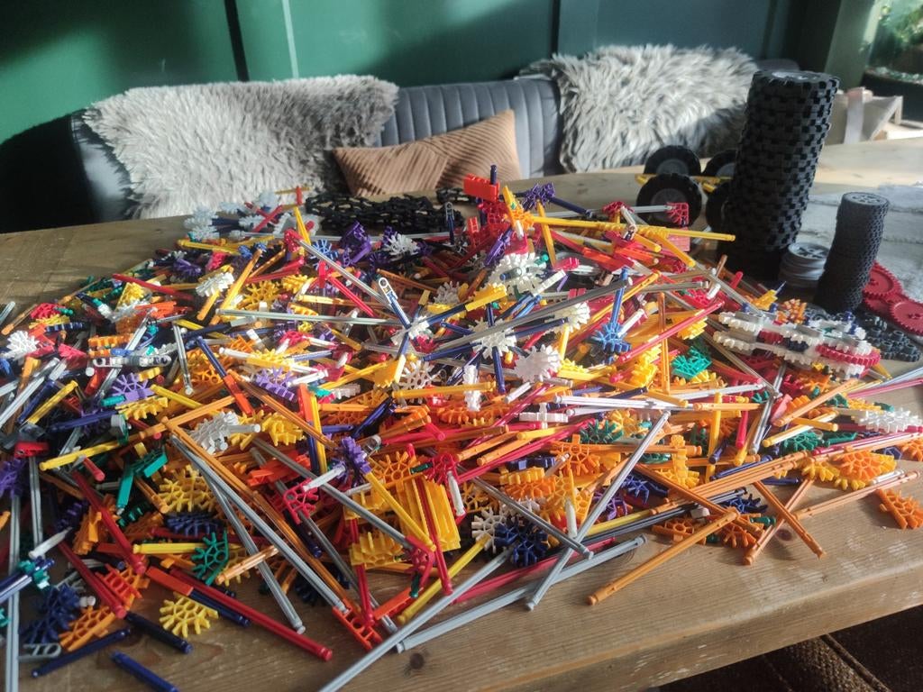 K'nex partij, Kinderen en Baby's, Speelgoed | Bouwstenen, Ophalen, K'nex
