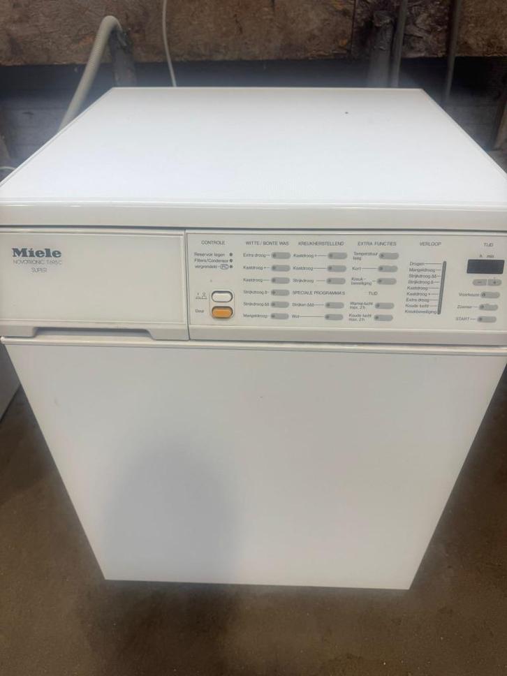 Miele Condensdroger schoon jong garantie bezorging, Witgoed en Apparatuur, Wasdrogers, Zo goed als nieuw, Condens, Voorlader, 6 tot 8 kg