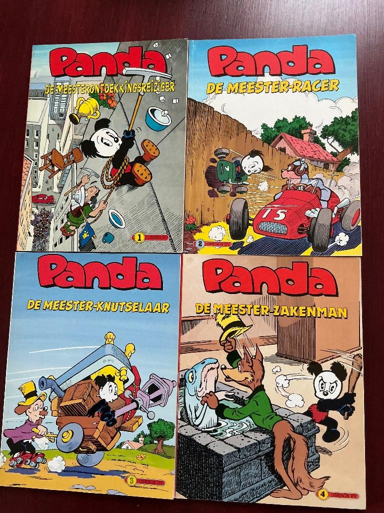 Panda, Boeken, Stripboeken, Gelezen, Meerdere stripboeken, Ophalen of Verzenden