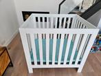Babybox + matras + boxkleed, Ophalen, Gebruikt, Vierkant, In hoogte verstelbaar