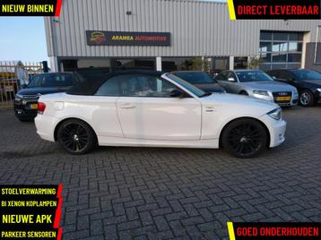 BMW 1-serie Cabrio 120i High Executive 170 PK|Stoelverwarmin beschikbaar voor biedingen