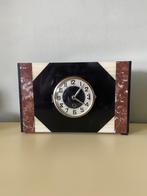 Marmeren art deco klok, Antiek en Kunst, Antiek | Klokken, Ophalen of Verzenden