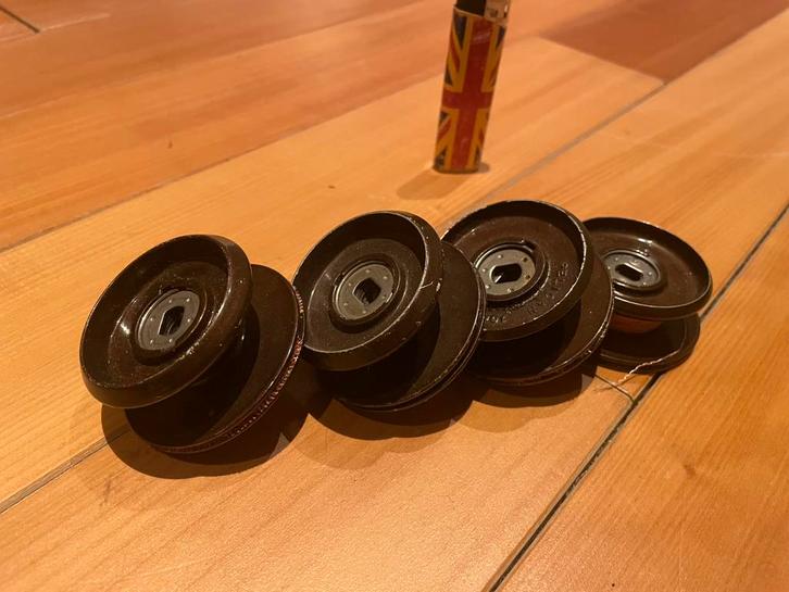 Pelican Orvis 100 reserve spoelen, 4 stuks, Watersport en Boten, Hengelsport | Algemeen, Zo goed als nieuw, Molen, Ophalen of Verzenden