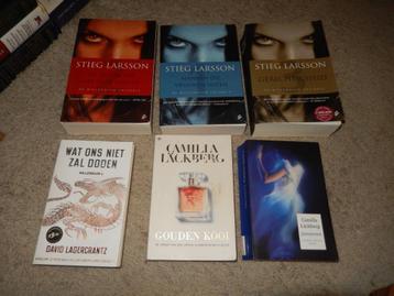 Larsson Millennium Trilogie +vervolg Lagercrantz samen €7,00 beschikbaar voor biedingen