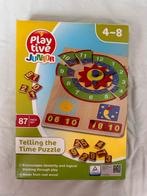 Playtive Junior Klok Puzzel - Leer Klokkijken!, Ophalen, Zo goed als nieuw, Puzzelen
