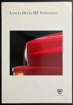 Lancia Delta HF integrale 16v brochure, Boeken, Ophalen of Verzenden, Gelezen, Overige merken