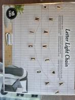 Letter light chain  lampslinger letters, Ophalen, Nieuw, Versiering