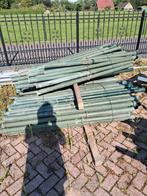 Hekwerk palen, Tuin en Terras, Tuinhekken en Hekwerk, Ophalen, Zo goed als nieuw, IJzer