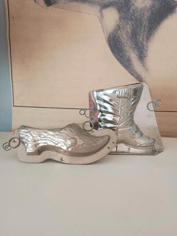 Chocolade mallen; klomp en laars beschikbaar voor biedingen