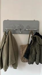 Leuke antieke kapstok krijtverf grijs, Huis en Inrichting, Woonaccessoires | Kapstokken, Wandkapstok, Ophalen of Verzenden, Zo goed als nieuw