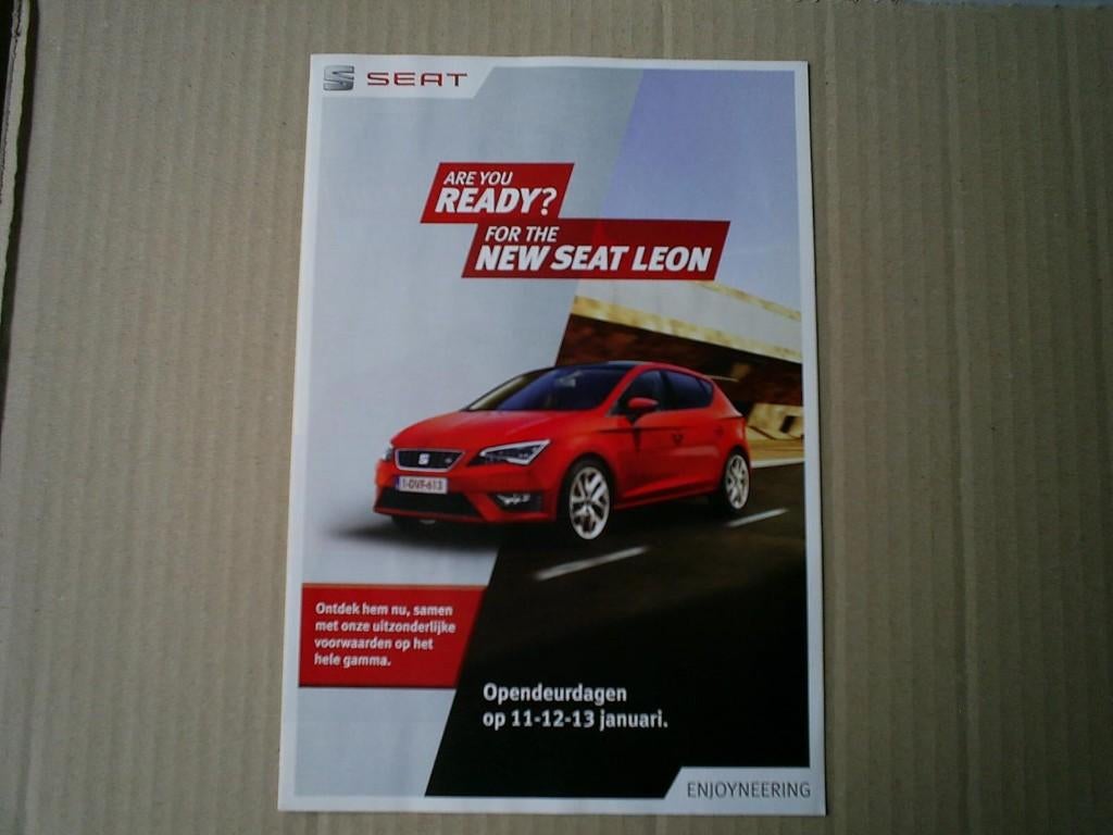Seat Alle Modellen [ Are You Ready ], Verzenden, Zo goed als nieuw, Overige merken