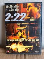 2:22 DVD - Actiethriller met Val Kilmer, Vanaf 16 jaar, Ophalen of Verzenden, Gebruikt, Actiethriller