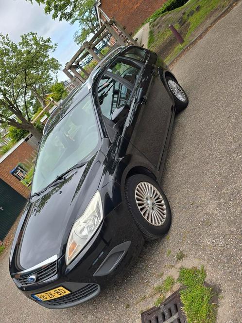 Ford Focus 1.6 74KW Wagon 2008 Zwart, Auto's, Ford, Particulier, Focus, Airbags, Airconditioning, Cruise Control, Dakrails, Elektrische ramen