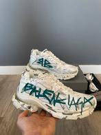 Balenciaga Runner Graffiti White/Teal | maat 42, Wit, Nieuw, Ophalen of Verzenden, Sneakers of Gympen