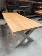 Mooi houten boomstam tafel, Huis en Inrichting, Tafels | Salontafels, Ophalen, Gebruikt, 200 cm of meer, 50 tot 100 cm