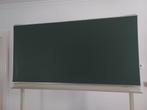 Vintage groen schoolbord magnetisch en voor krijt in 1., Ophalen, Zo goed als nieuw, Krijtbord