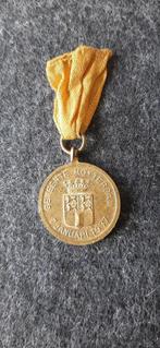 Nederland. Penning Huwelijksdag Juliana, en Bernhard. 1937., Postzegels en Munten, Ophalen of Verzenden, T/m 1940