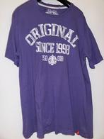 Edc esprit shirt tshirt paars paars xl, Verzenden, Zo goed als nieuw, Maat 56/58 (XL), Paars