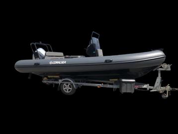 Coralsea (Zodiac) 580 Alum. Rib met Honda 100 PK /STUNTPRIJS beschikbaar voor biedingen