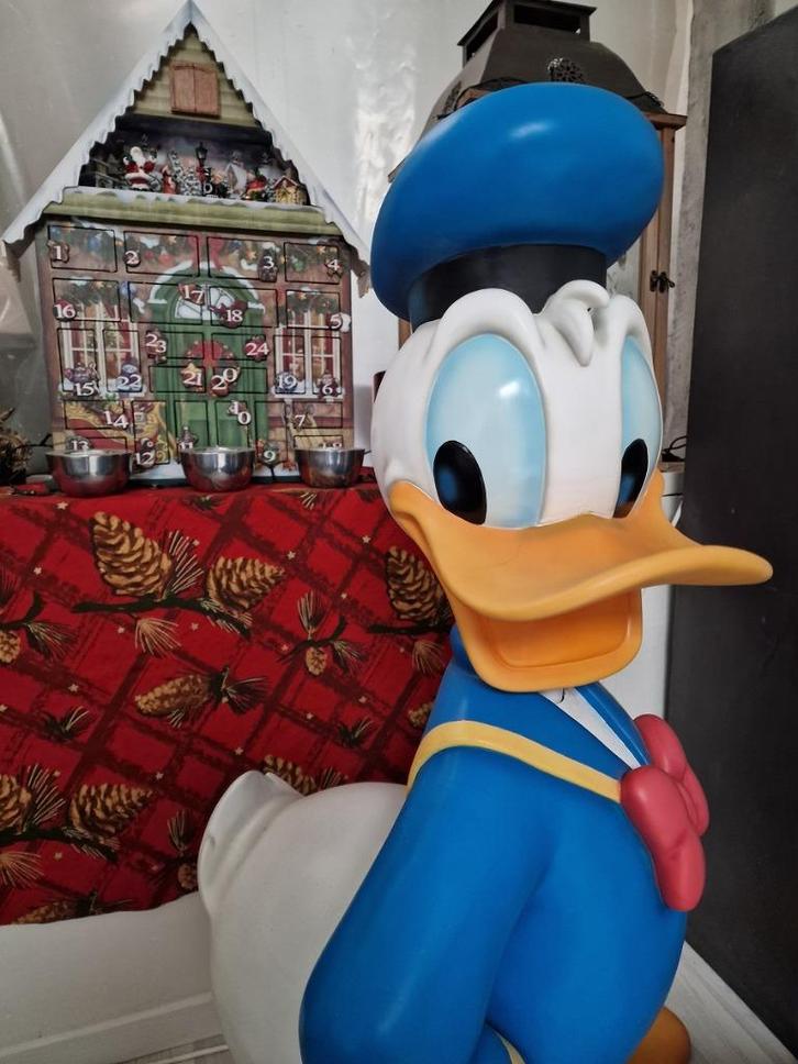Donald Duck Moody Since 1934 Cartoon Comic Big Fig, Verzamelen, Disney, Zo goed als nieuw, Beeldje of Figuurtje, Donald Duck, Ophalen