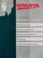 Spartamet instructie boekje, owner's handbook., Fietsen en Brommers, Ophalen of Verzenden, Zo goed als nieuw, Spartamet