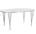 Fritz Hansen Deens Design wit ei tafel, Antiek en Kunst, Ophalen of Verzenden