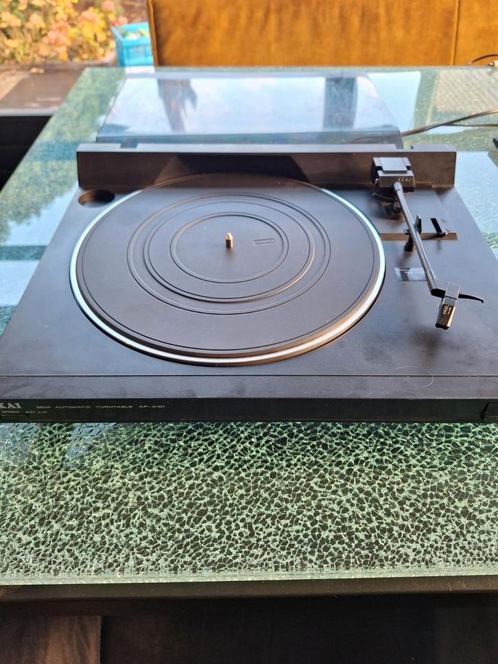 Akai AP-A101 Platenspeler - Semi Automatisch, Audio, Tv en Foto, Platenspelers, Gebruikt, Platenspeler, Akai, Automatisch, Ophalen of Verzenden