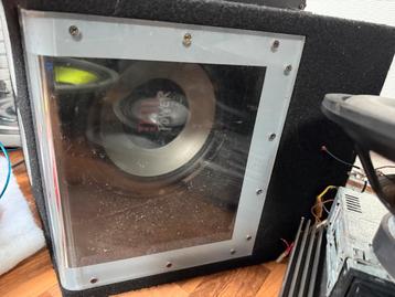 JBL Subwoofer + Caliber Versterker - Krachtige Set! beschikbaar voor biedingen
