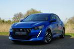 Peugeot 208 1.2 PureTech 100pk Allure - Blue Vertigo - 3D/Ca, Voorwielaandrijving, Gebruikt, Blauw, Bedrijf
