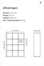 Ikea Kallax Kast  eiken effect, Ophalen, 100 tot 150 cm, Nieuw, Nvt
