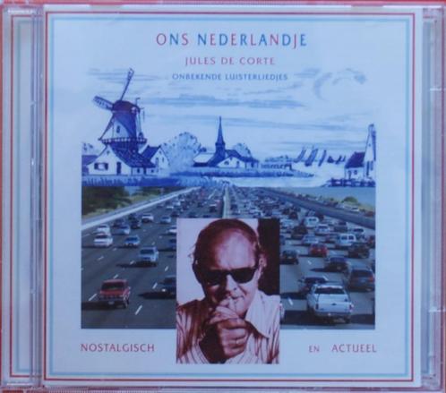 2cd Jules de Corte Ons Nederlandje onbekende luisterliedjes, Cd's en Dvd's, Cd's | Nederlandstalig, Gebruikt, Overige genres, Boxset