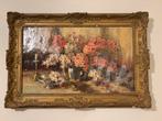 Prachtig olieverfschilderij met stilleven in fraaie lijst, Antiek en Kunst, Ophalen