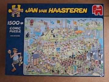 Diverse Jan van Haasteren 1500 stukjes beschikbaar voor biedingen