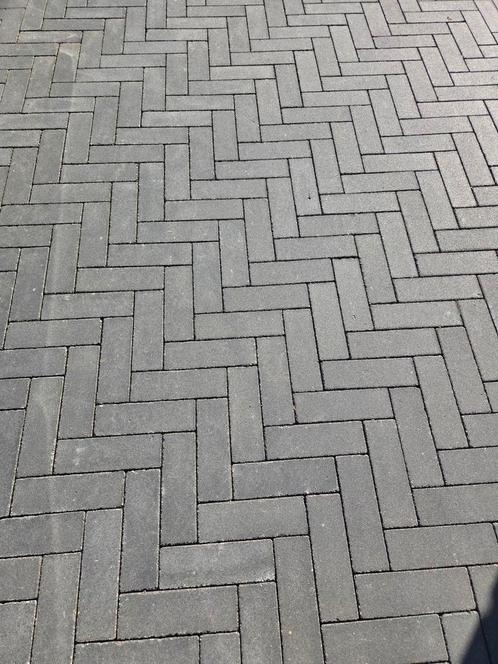 Bosoven Nero 21x7x8cm dikformaat, ca 5m2, Tuin en Terras, Tegels en Klinkers, Zo goed als nieuw, Klinkers, Beton, 10 m² of meer