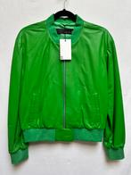 Suite22 jacket jas leer groen 38 €649 coat suite 22 leather, Ophalen of Verzenden, Zo goed als nieuw, Maat 38/40 (M), Groen