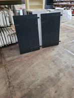 2x venster / deurtjes, 75 tot 150 cm, Raamkozijn, Ophalen of Verzenden, Minder dan 75 cm