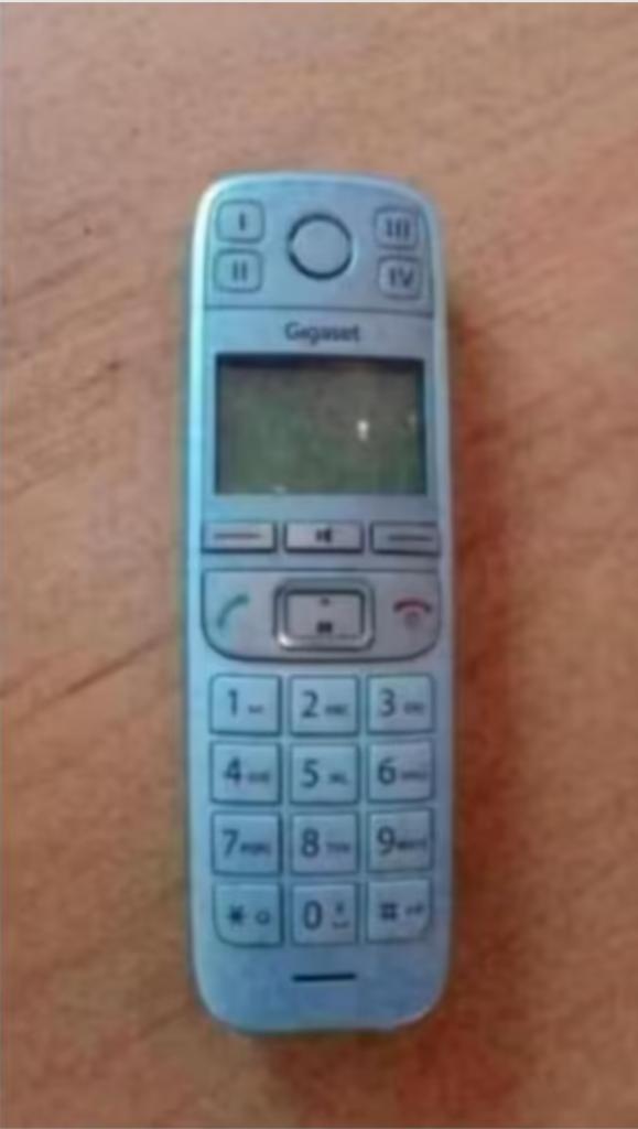 Gigaset E500 (handset zonder oplader) Nieuwstaat!, Telecommunicatie, Vaste telefoons | Handsets en Draadloos, Zo goed als nieuw