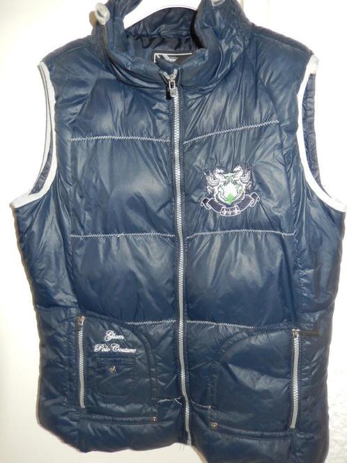 bodywarmer Glam Polo Couture mtL donkerblauw als nieuw, Kleding | Dames, Bodywarmers, Zo goed als nieuw, Maat 42/44 (L), Blauw