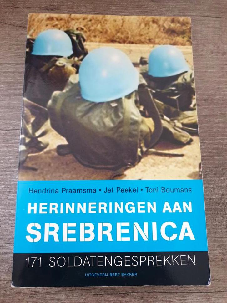 Srebrenica: 171 Soldatengesprekken, Boeken, Oorlog en Militair, Gelezen, Overige onderwerpen, 1945 tot heden, Ophalen of Verzenden