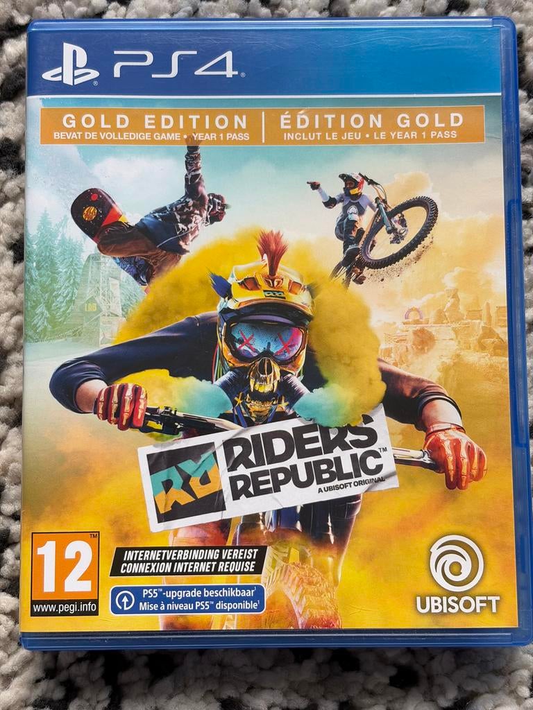 Riders Republic - PS4 Gold Edition, Spelcomputers en Games, Spelcomputers | Sony PlayStation 4, Ophalen of Verzenden, Nieuw, Original
