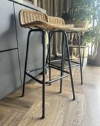 Barkrukken set Rohé Noordwolde '60s vintage, Ophalen, Gebruikt, Hout