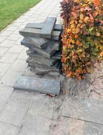 Grijze tegels, Tuin en Terras, Tegels en Klinkers, Ophalen, Zo goed als nieuw, Beton, Terrastegels