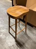 Zara Home barkruk essenhout, Ophalen, 60 tot 90 cm, Nieuw, 1 kruk