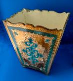 Vintage Florentijns (Italiaans) opbergbakje / prullenbakje, Antiek en Kunst, Ophalen of Verzenden