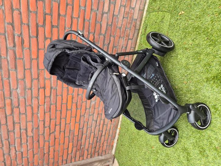 Cybex E-gazelle met boodschappenmand en voetenzak, Kinderen en Baby's, Kinderwagens en Combinaties, Zo goed als nieuw, Overige merken