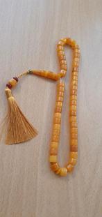 Oude antiek amber barensteen tasbih 45 gram, Ophalen of Verzenden, Zo goed als nieuw, Overige materialen