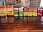 8 olieblikjes, Verzamelen, Merken en Reclamevoorwerpen, Ophalen of Verzenden, Gebruikt, Overige typen