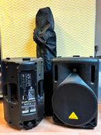 2x Behringer 550 watt actieve speakers Eurolive B212D, 500 tot 1000 watt, Overige typen, Gebruikt, Ophalen