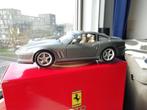 1:18 Ferrari 550 Maranello grijs Hotwheels z doos 40, Hobby en Vrije tijd, Modelauto's | 1:18, Nieuw, Ophalen of Verzenden, Hot Wheels